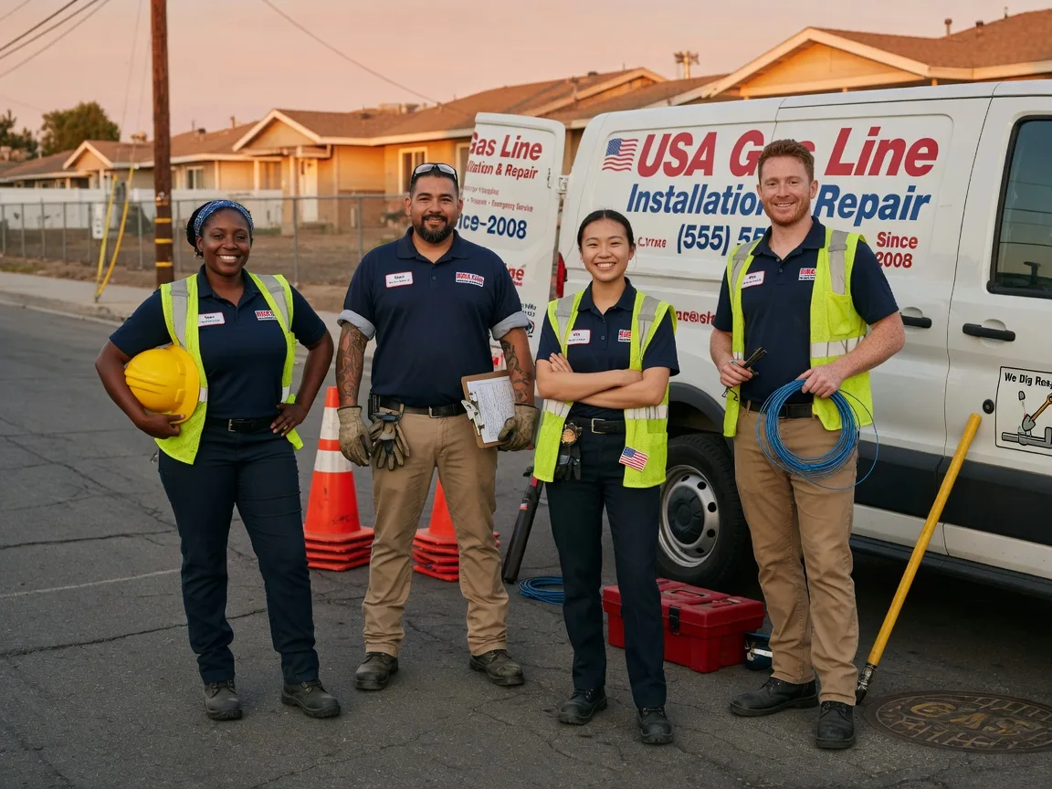 Gas Line Installation company in Peak, SC